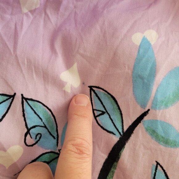 Hot Topic Retro Disney Alice in Wonderland Lavender Tea Party Dress – Size M - Picture 15 of 16